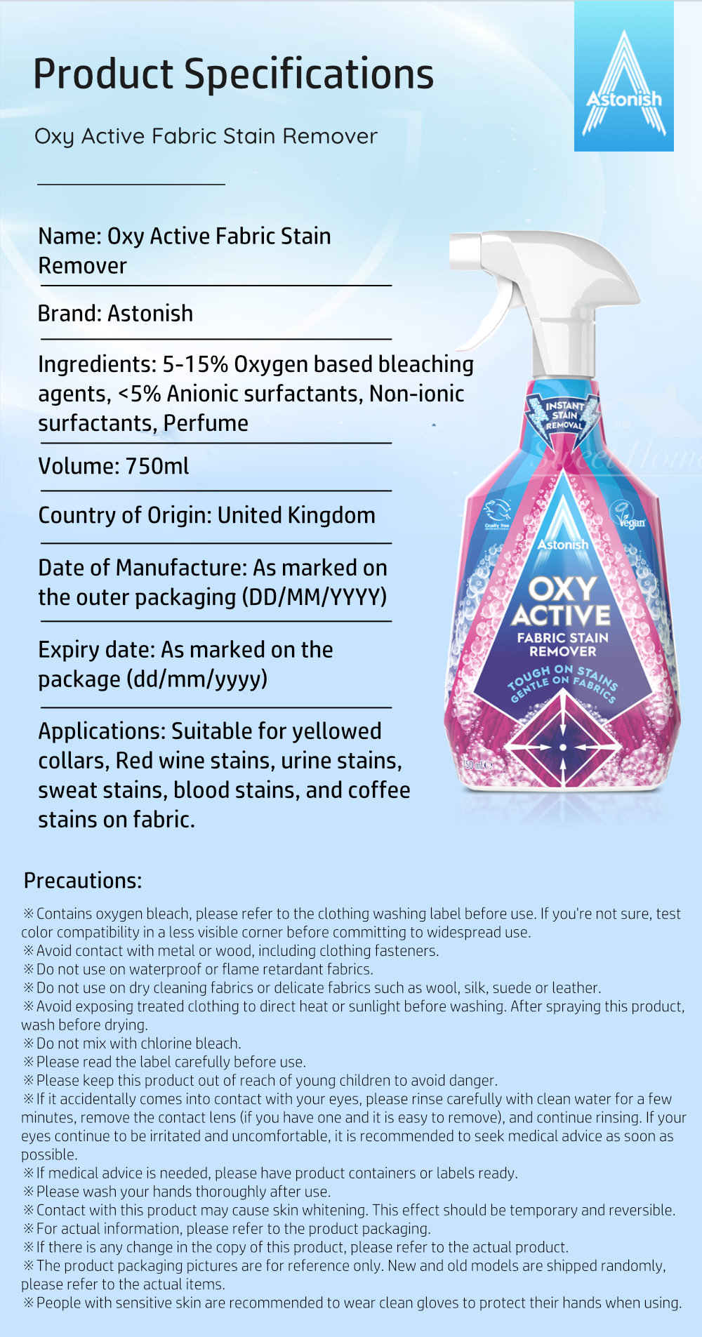 Astonish C9330 Specialist Oxy Active-10